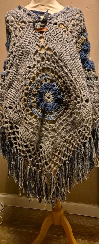 Unieke handgemaakte poncho, Ophalen of Verzenden, Nieuw