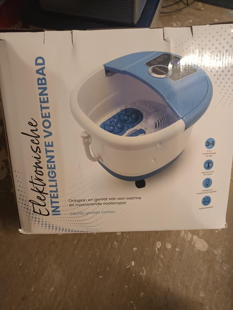 Luxe Voetenbad met Massagefuncties, Ophalen of Verzenden, Zo goed als nieuw, Hand- en Voetverzorging