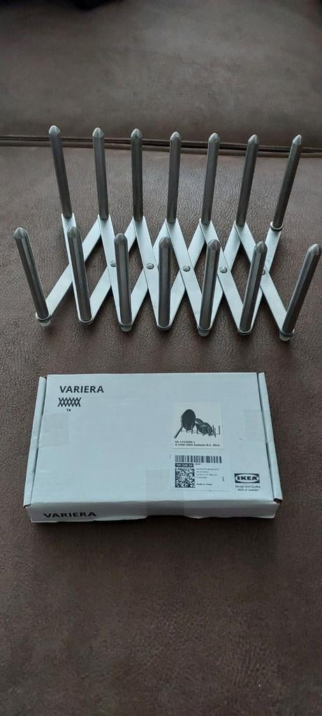 Ikea variera pannen organizer rvs, Ophalen of Verzenden, Zo goed als nieuw