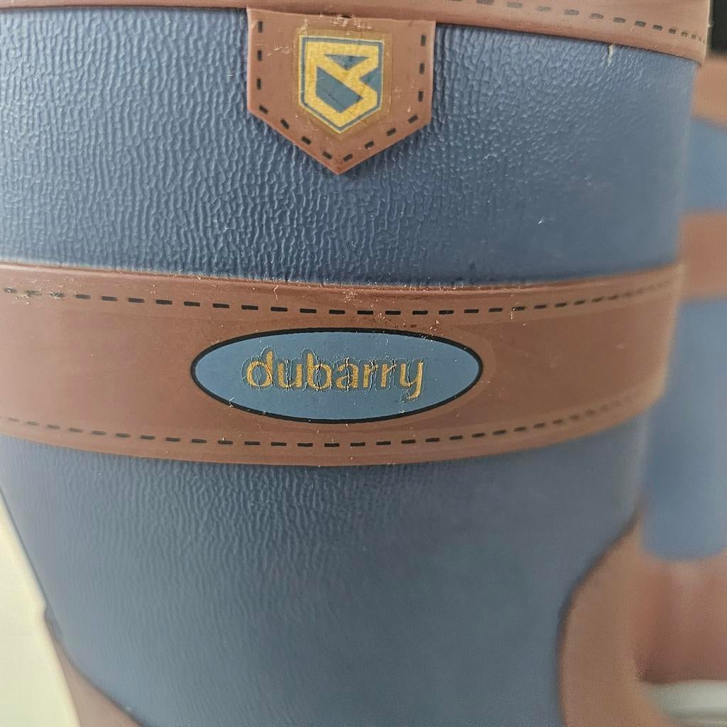 * NIEUW * Dubarry Regenlaarzen - Blauw/Bruin maat 32, Ophalen of Verzenden, Zo goed als nieuw, Jongen of Meisje