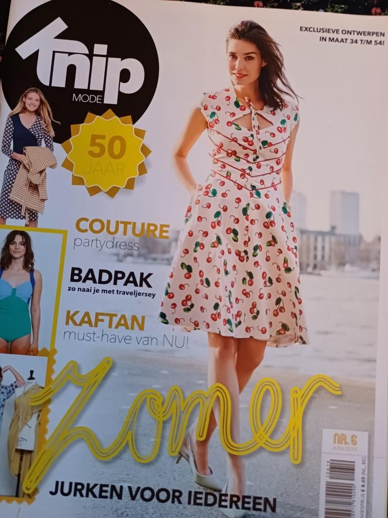 Knipmode patronen naaien lente zomer, Ophalen of Verzenden, Zo goed als nieuw, Vrouw, Knipmode