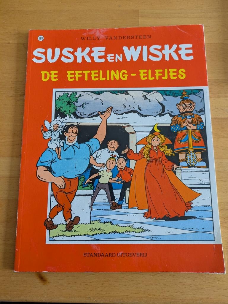 Suske en Wiske - De Efteling Elfjes, Boeken, Stripboeken, Eén stripboek, Ophalen of Verzenden, Gelezen, Willy Vandersteen