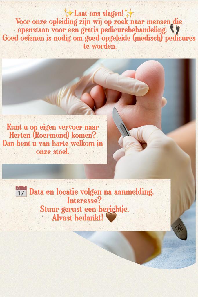 Pedicure Model (Opleiding), Ophalen, Beta, Nieuw