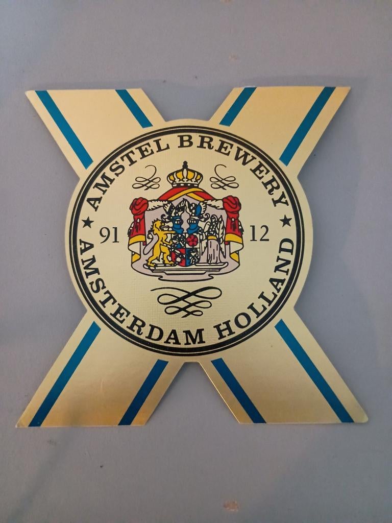 Amstel Brouwerij Heineken zeldzaam vintage, Ophalen of Verzenden, Zo goed als nieuw, Glas of Glazen, Amstel