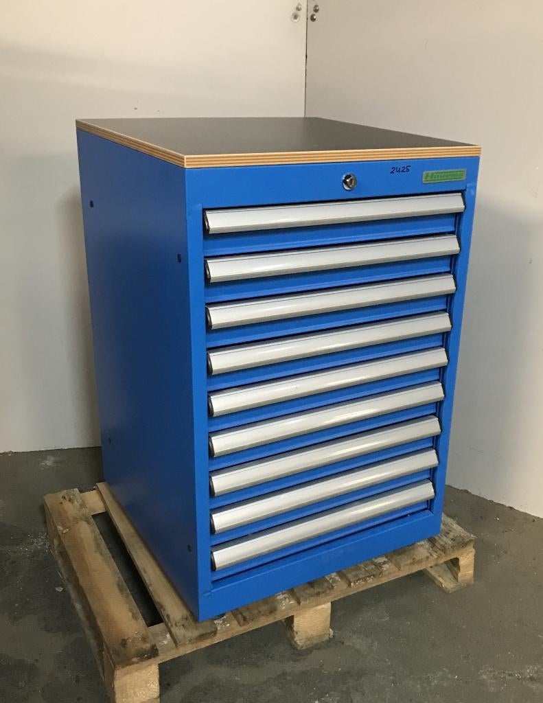 Ladekast, 9 laden, 56x57x85 cm, Huvema, gereedschap, 5 laden of meer, Nieuw, 50 tot 100 cm, Minder dan 100 cm