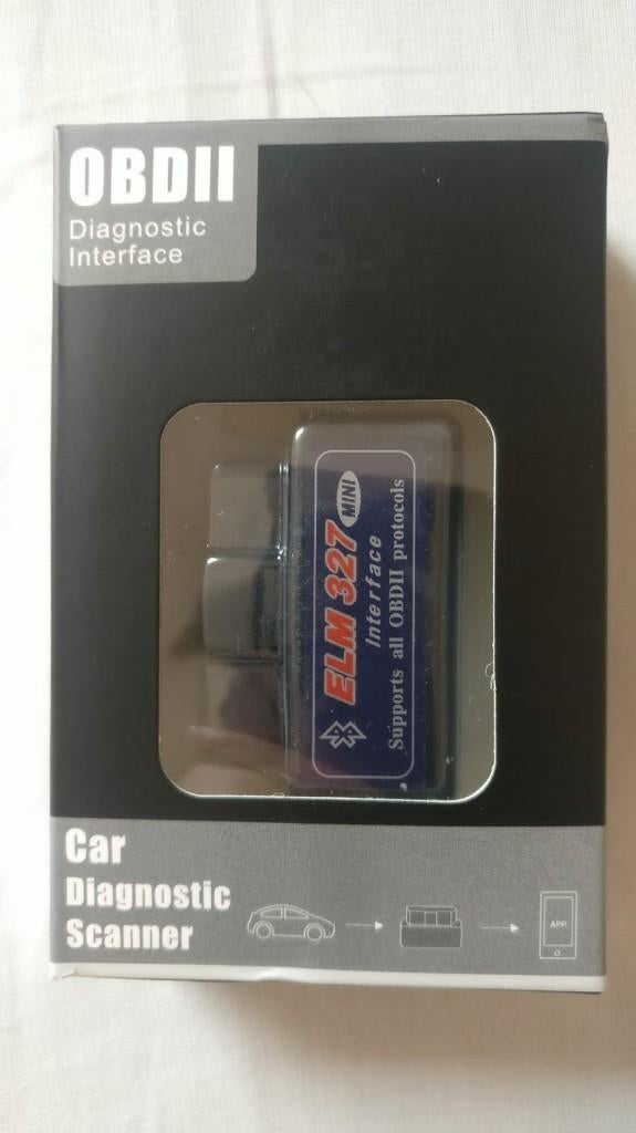 OBD2 ELM327 interface scanner auto diagnose Bluetooth V2.1, Ophalen of Verzenden, Nieuw