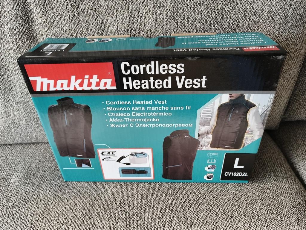 Nieuw Makita 12v verwarmd vest maat L - CV102DZL, Dames, Nieuw, Ophalen of Verzenden, Makita