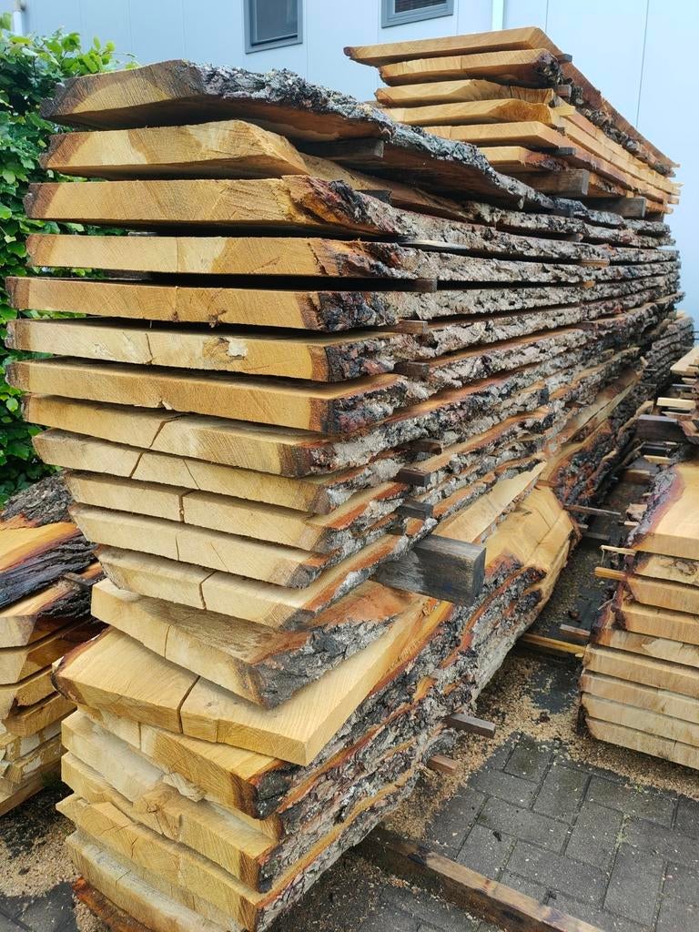 Eiken schaaldelen, stammen, planken, Doe-het-zelf en Verbouw, Ophalen, Nieuw, Eiken, Plank