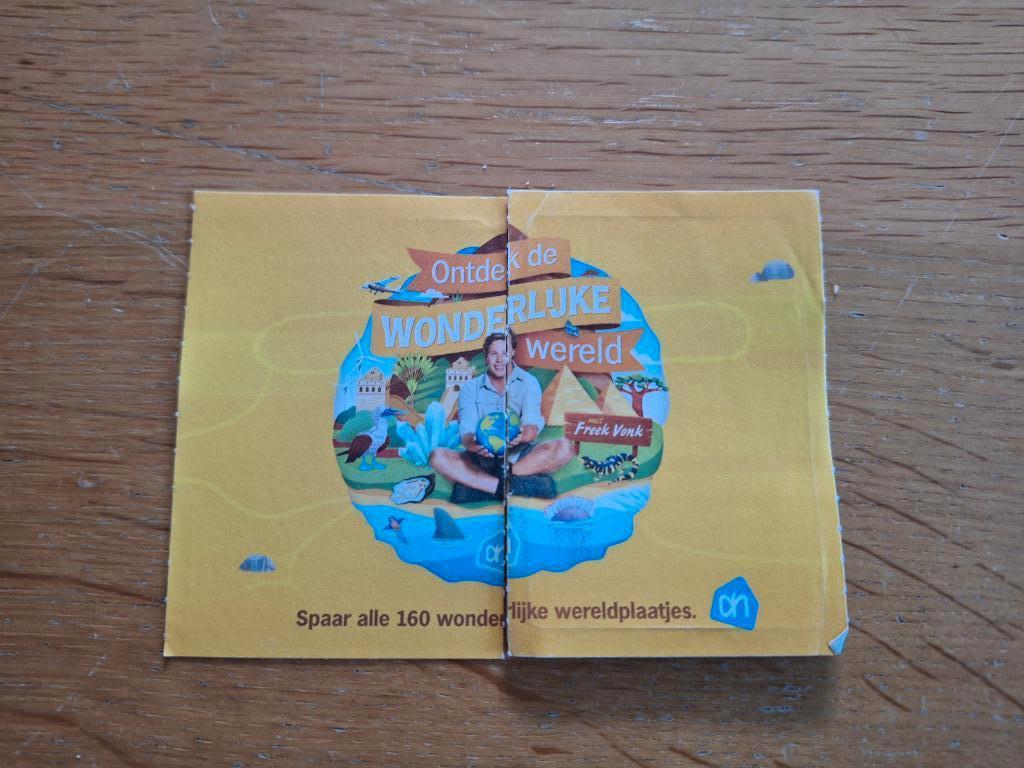 veel freek vonk wonderlijke wereld stickers / plaatjes 2017, Albert Heijn, Ophalen of Verzenden