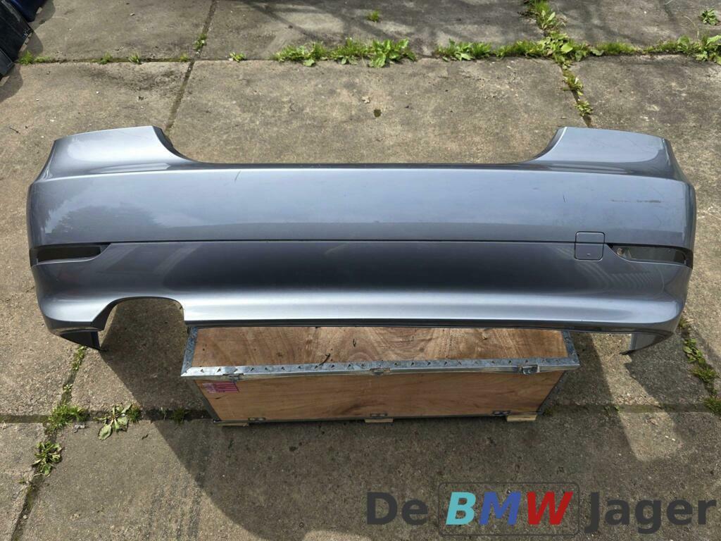Achterbumper grijs BMW 5-serie E60 51120149317, Gebruikt, Ophalen of Verzenden, Achter, Bumper