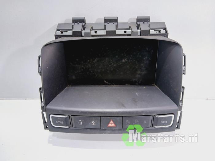Display Interieur van een Opel Astra, Gebruikt, -, -, Opel