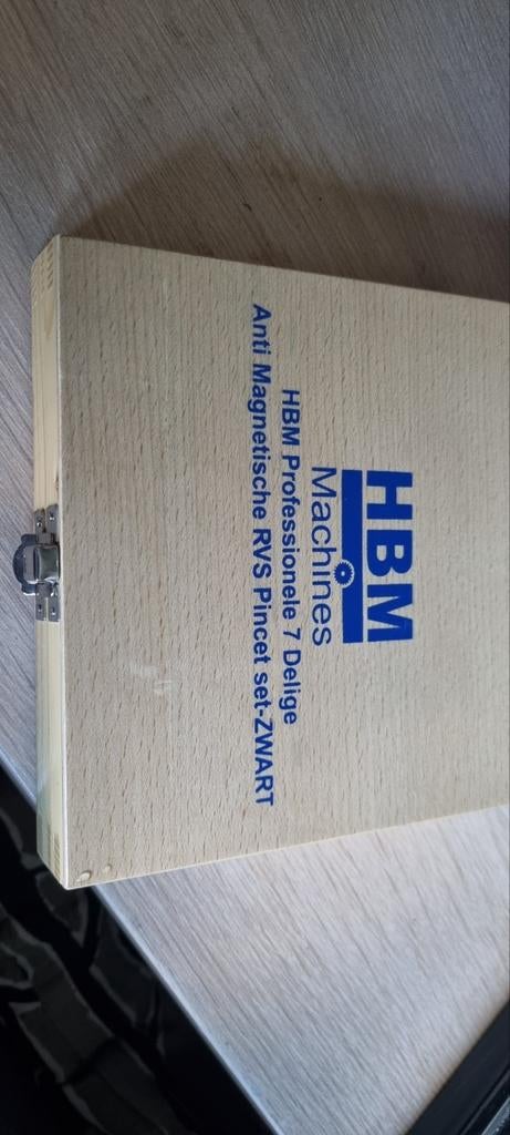HBM Professionele Pincettenset RVS Anti Magnetisch, Ophalen of Verzenden, Nieuw
