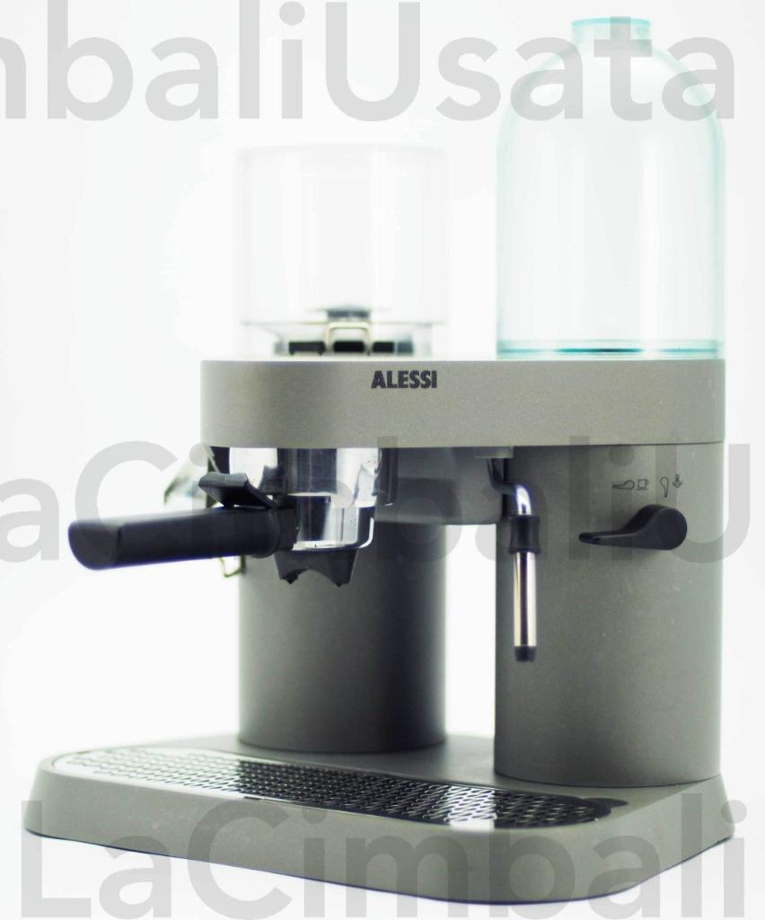 Alessi Coban RS04 Grey *Near Mint Condition* *24M Garantie*, Espresso apparaat, 10 kopjes of meer, Ophalen of Verzenden, Zo goed als nieuw