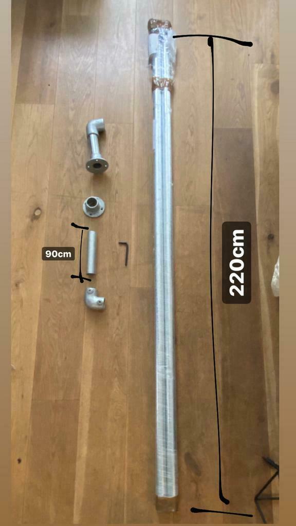 industrial kleding rek, Huis en Inrichting, Ophalen