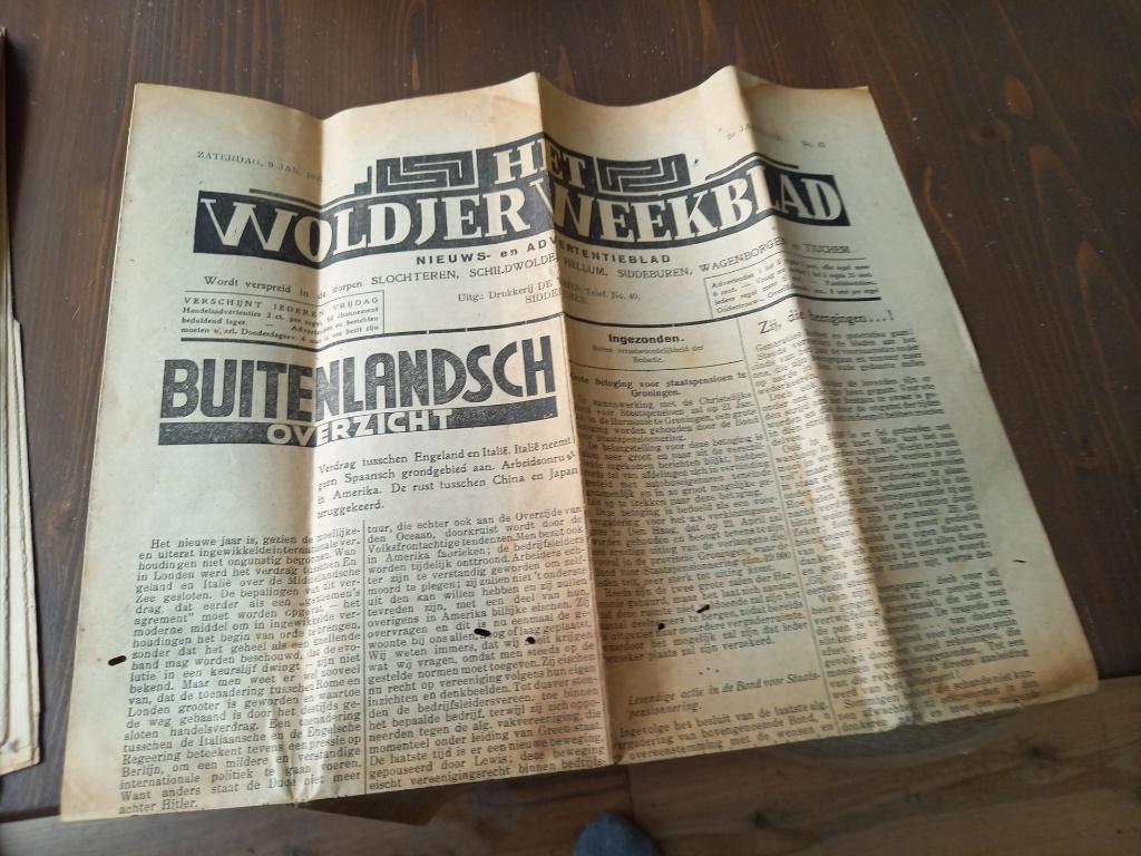 Het Woldjer Weekblad, Ophalen of Verzenden, Gelezen