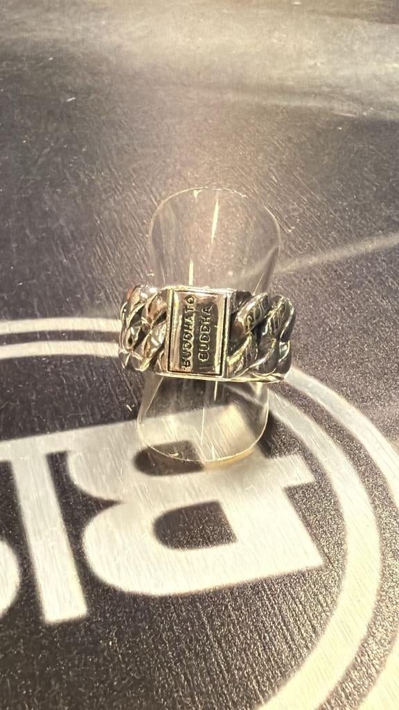 BUDDHA TO BUDDHA RING TYPE 500 CHAIN RING MAAT 23,5 € 344,00, Sieraden, Tassen en Uiterlijk, Ringen, 20 of groter, Nieuw, Ophalen of Verzenden