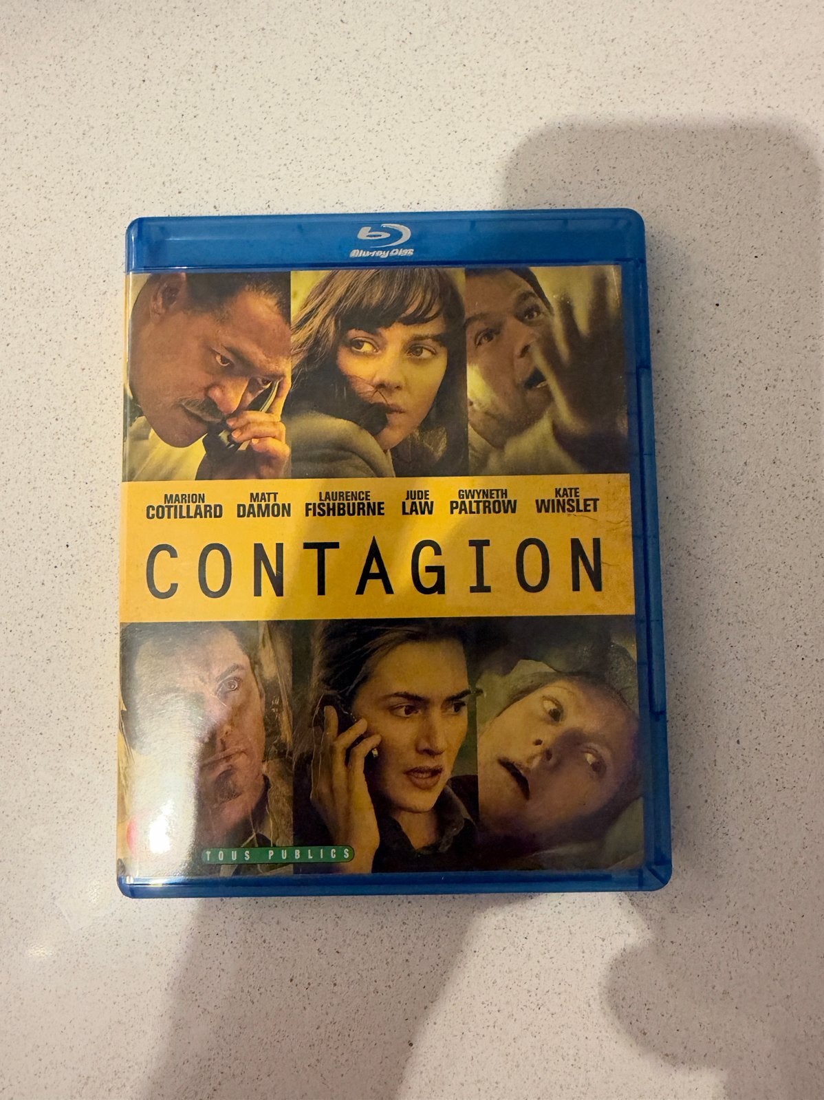 Contagion Blu-ray (NL versie), Cd's en Dvd's, Engels, Nederlands, Film, Ophalen of Verzenden