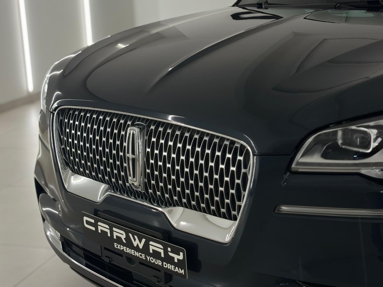 Lincoln Aviator 3.0 TT V6 Reserve AWD (bj 2023, automaat), Auto's, Automaat, Gebruikt, Beige, 405 pk