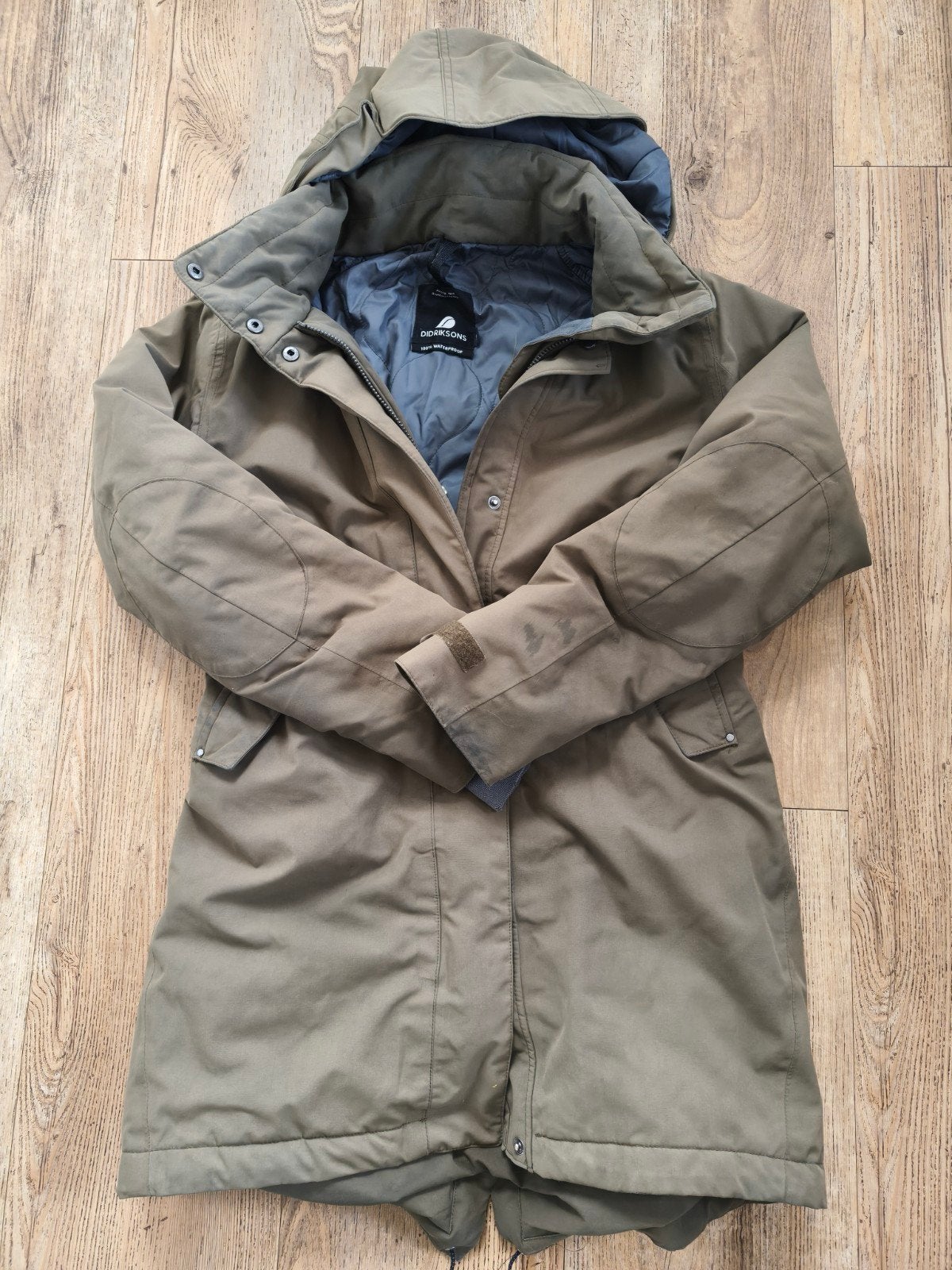 Didriksons 100% parka  jas v de winter - Maat M, Maat 38/40 (M), Ophalen of Verzenden, Gedragen, Didriksons