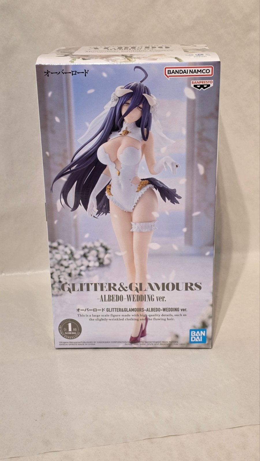 Overlord - Albedo Wedding Glitter & Glamours Figuur, Verzamelen, Poppetjes en Figuurtjes, Nieuw, Ophalen of Verzenden