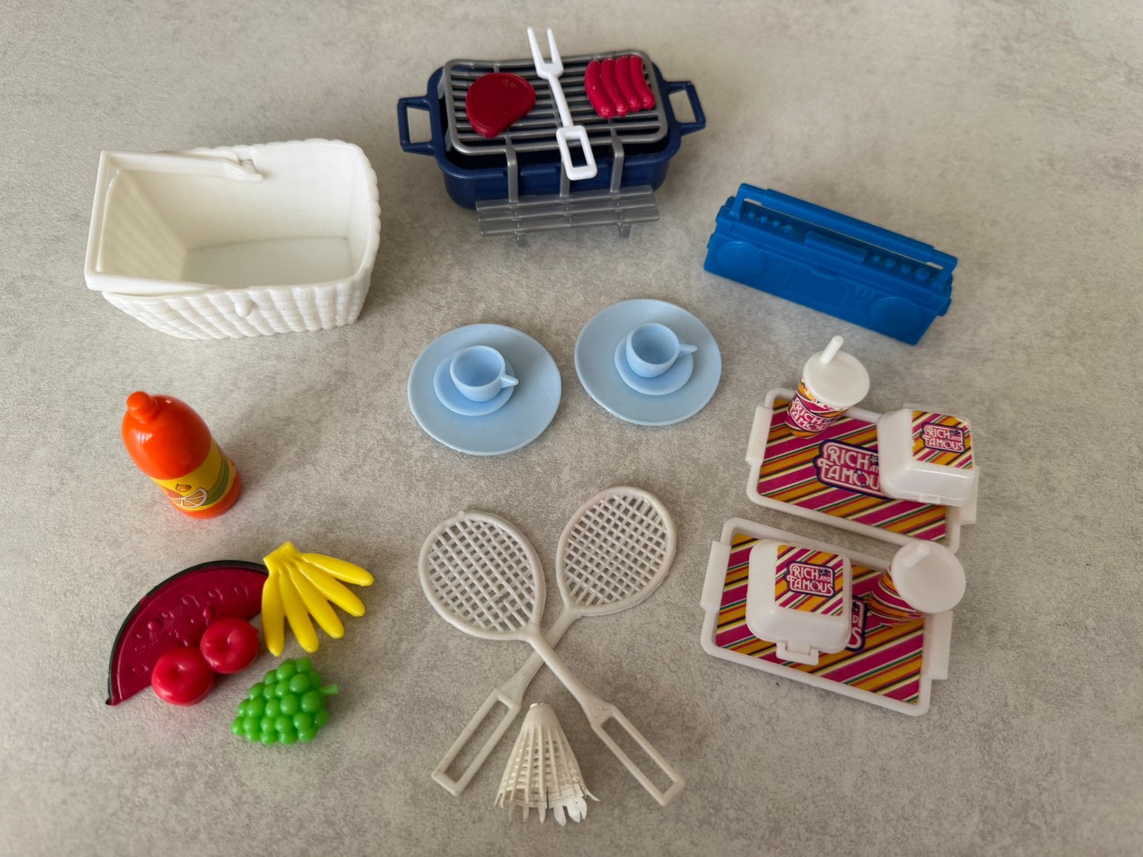 Barbie picnic accessories, Ophalen of Verzenden, Gebruikt, Accessoires