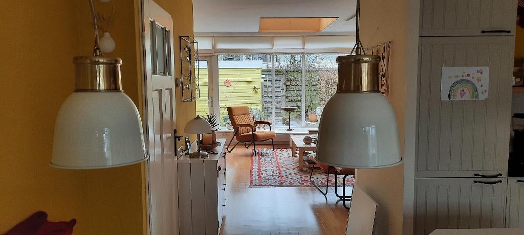 Hanglampen, Ophalen, Metaal, Minder dan 50 cm, Landelijk
