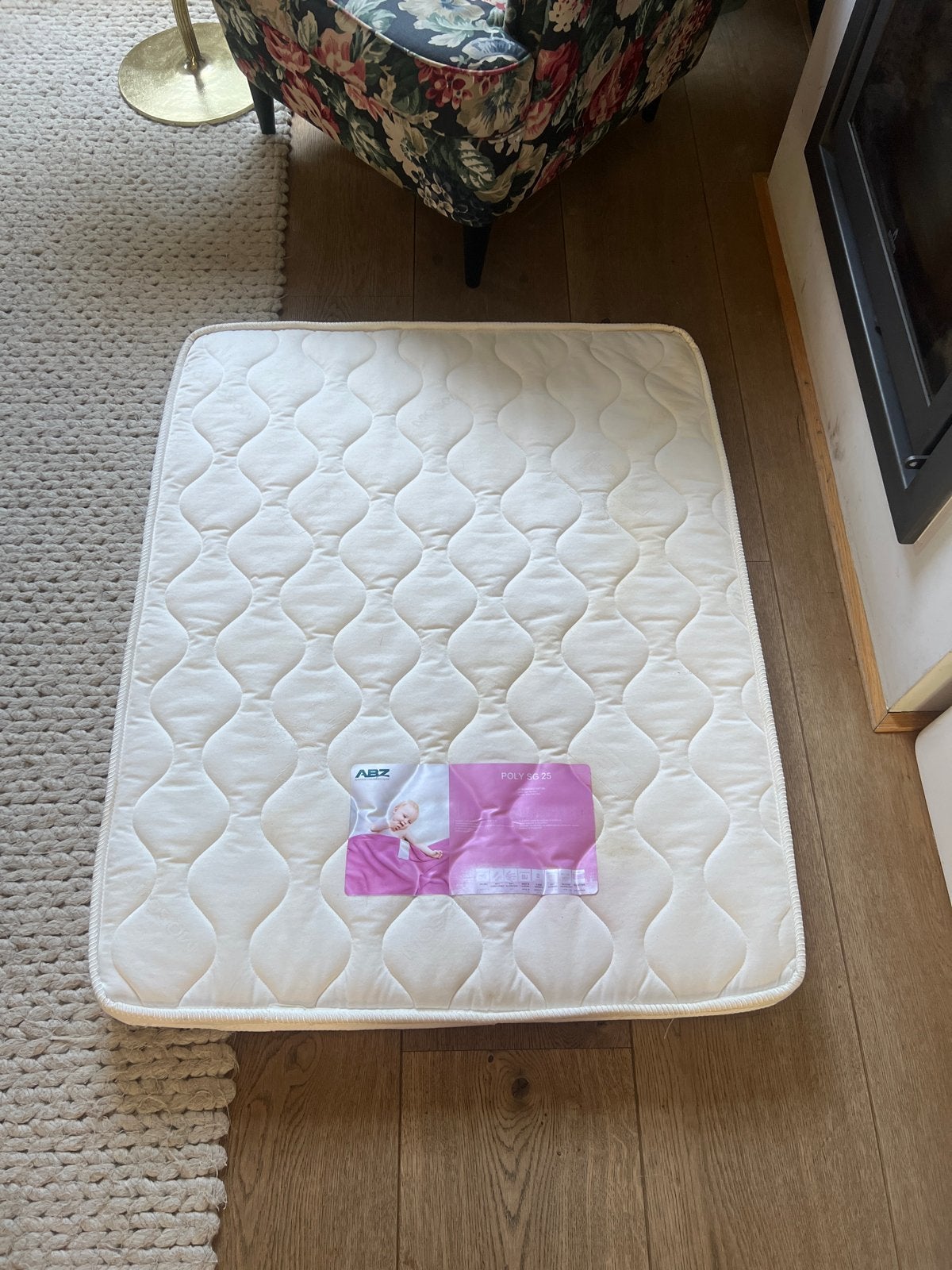 ABZ baby box matras - 8x77x100 cm, Kinderen en Baby's, Ophalen of Verzenden, Gebruikt