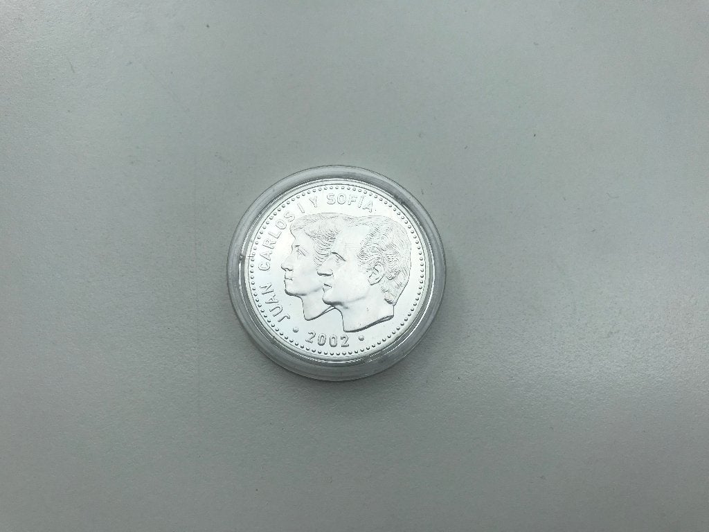 Spanje 12 Euro zilver 2002 Spaans voorzitterschap van de EU, Zilver, Spanje, Losse munt, Overige waardes