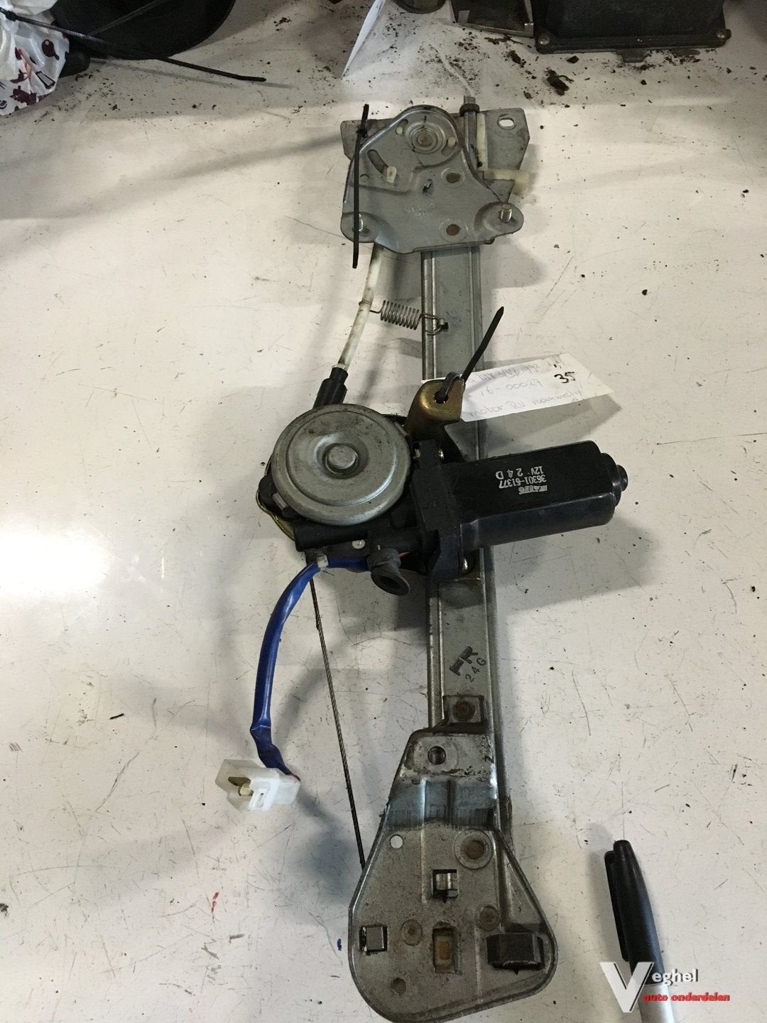 Mazda MX3 1992 Elektr Raammechanisme Rechtsvoor, Auto-onderdelen, Gebruikt, -, -, Ophalen of Verzenden
