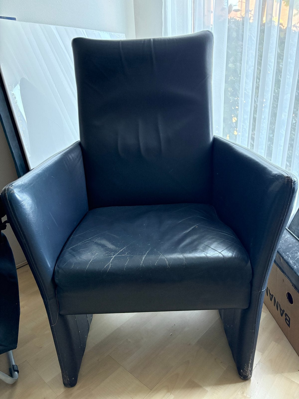 Comfortabele leren stoel - Gebruikt, Ophalen, Gebruikt, Overige kleuren, Leer