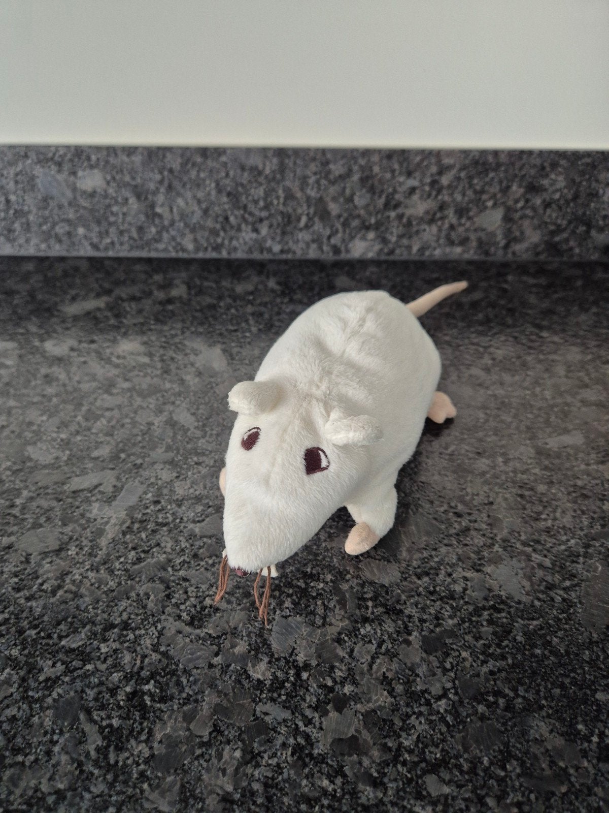 IKEA  - Knuffel Rat wit, Kinderen en Baby's, Ophalen of Verzenden, Overige typen