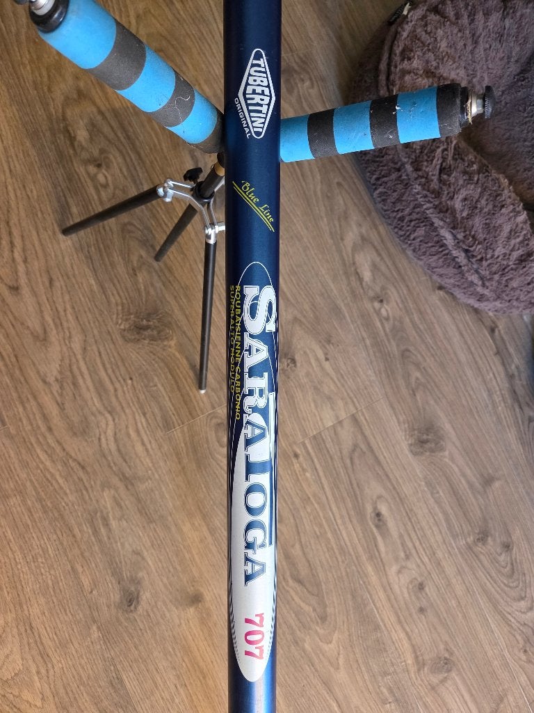 Tubertini Saratoga 707  12,5 meter lang, Ophalen, Zo goed als nieuw, Vaste hengel
