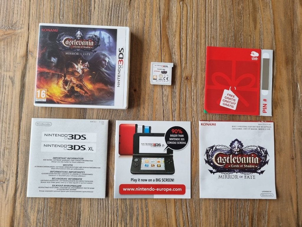 Nintendo DS - Castlevania Mirror of Fate - CIB - ZGAN, Ophalen of Verzenden, Zo goed als nieuw, DS Lite