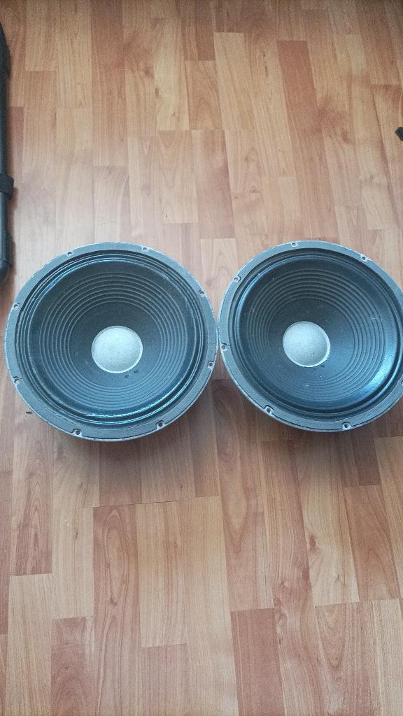 vintage 12 inch speakers, Gebruikt, Overige typen, Minder dan 60 watt, Ophalen