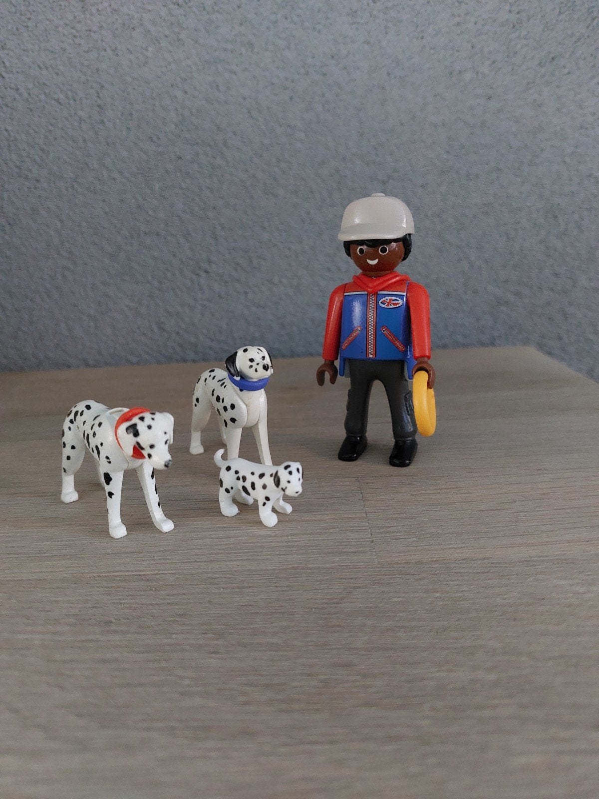 Playmobil 5212 Dalmatiër hondenfamilie, Ophalen of Verzenden, Zo goed als nieuw, Complete set