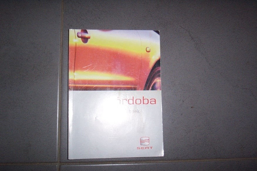 Gebruikershandleiding SEAT CORDOBA type 6K   1999/2003, Auto diversen, Ophalen of Verzenden