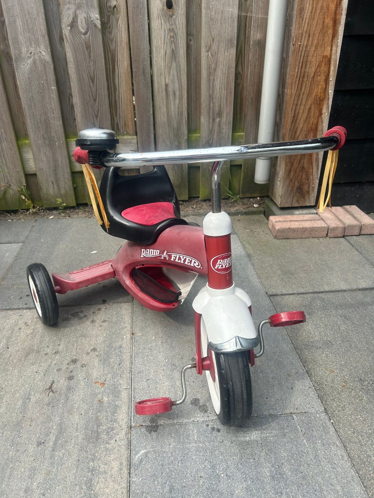 Driewieler, Fietsen en Brommers, Ophalen, Gebruikt, Terugtraprem, Duwstang
