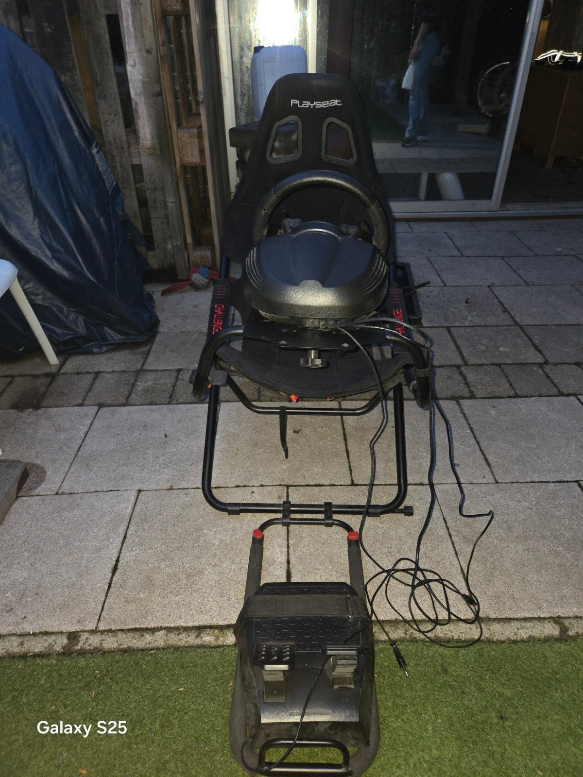 Playseat Challenge met Thrustmaster T150 racestuur, Ophalen, Racestoel, Gebruikt, PlayStation