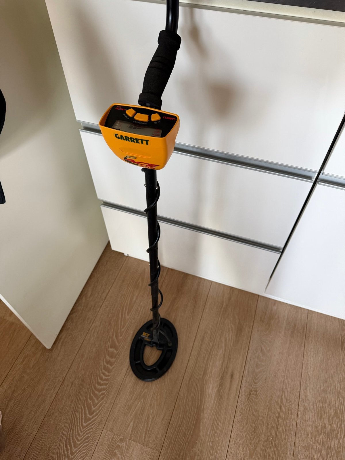 Garrett Ace 150 Metaaldetector - Zo goed als nieuw, Hobby en Vrije tijd, Metaaldetectors, Ophalen, Garrett, Meer dan 30 cm, Zo goed als nieuw