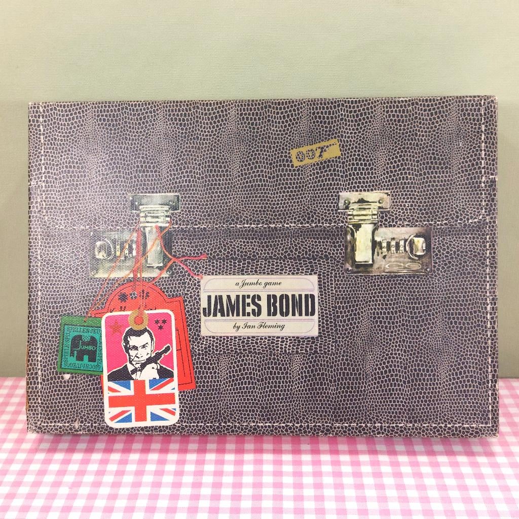 Vintage James Bond 007 spel Jumbo koffer - Compleet!, Verzamelen, Film en Tv, Zo goed als nieuw, Film, Overige typen, Ophalen of Verzenden