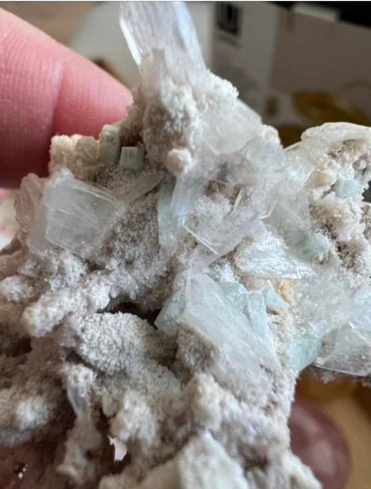 Georgous A+++ indian stilbite, Verzenden