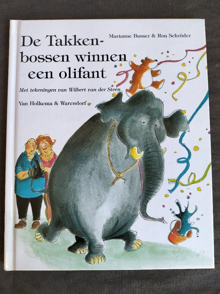 Busser & Schröder - De Takkenbossen winnen een olifant, Fictie algemeen, Jongen of Meisje, Ophalen of Verzenden, Zo goed als nieuw