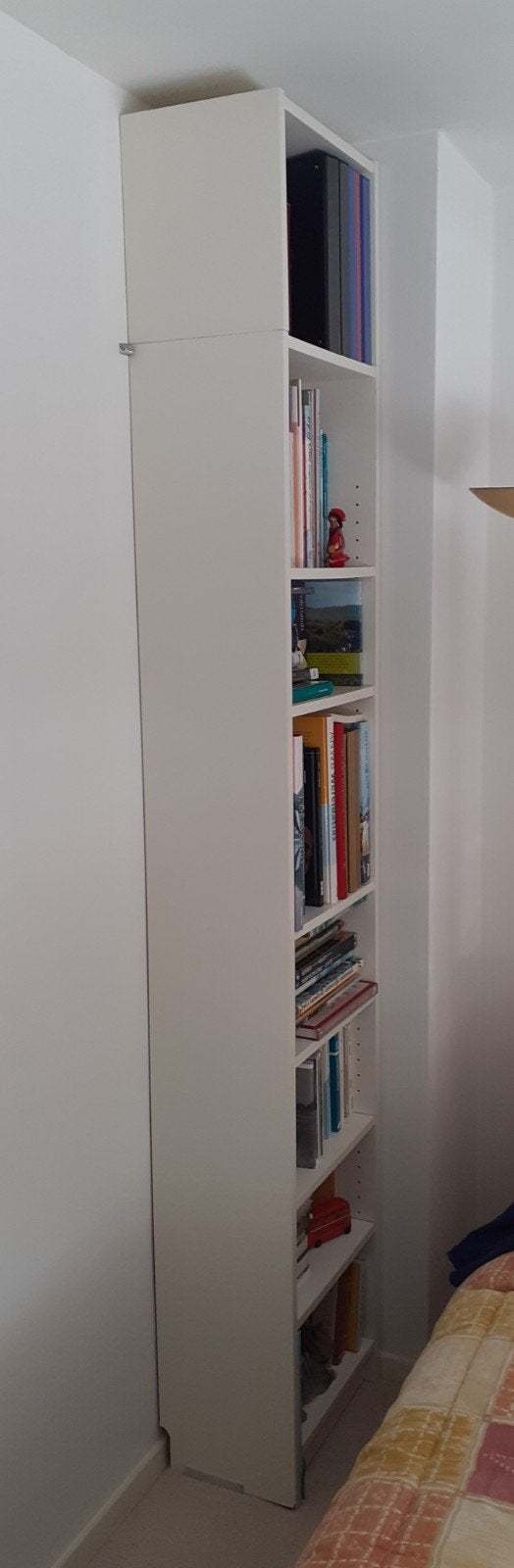 IKEA BILLY boekenkast 40x28x202 cm inclusief verhogingsdeel, Ophalen, Zo goed als nieuw, 25 tot 50 cm, 200 cm of meer