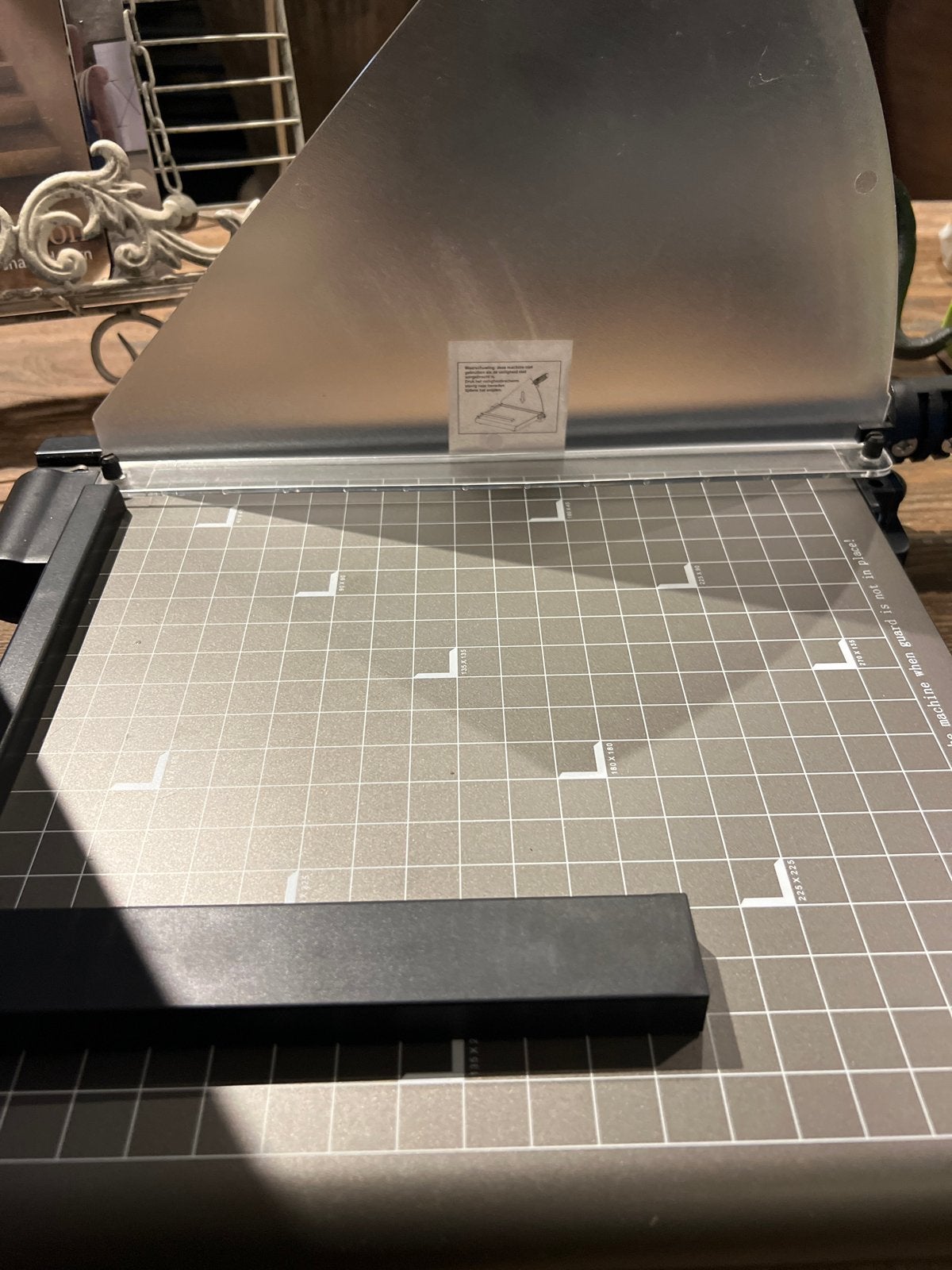 Sigma Papiersnijder / Snijmachine voor knutselprojecten, Geschikt voor snijden, Gereedschap of Toebehoren, Zo goed als nieuw, Metaal