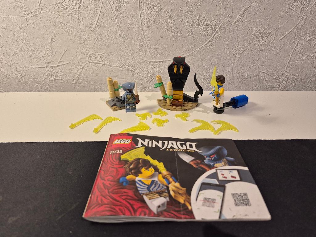 Lego Ninjago 71732 Epic Battle Set - Jay vs Serpentine, Gebruikt, Lego, Ophalen of Verzenden, Compleet