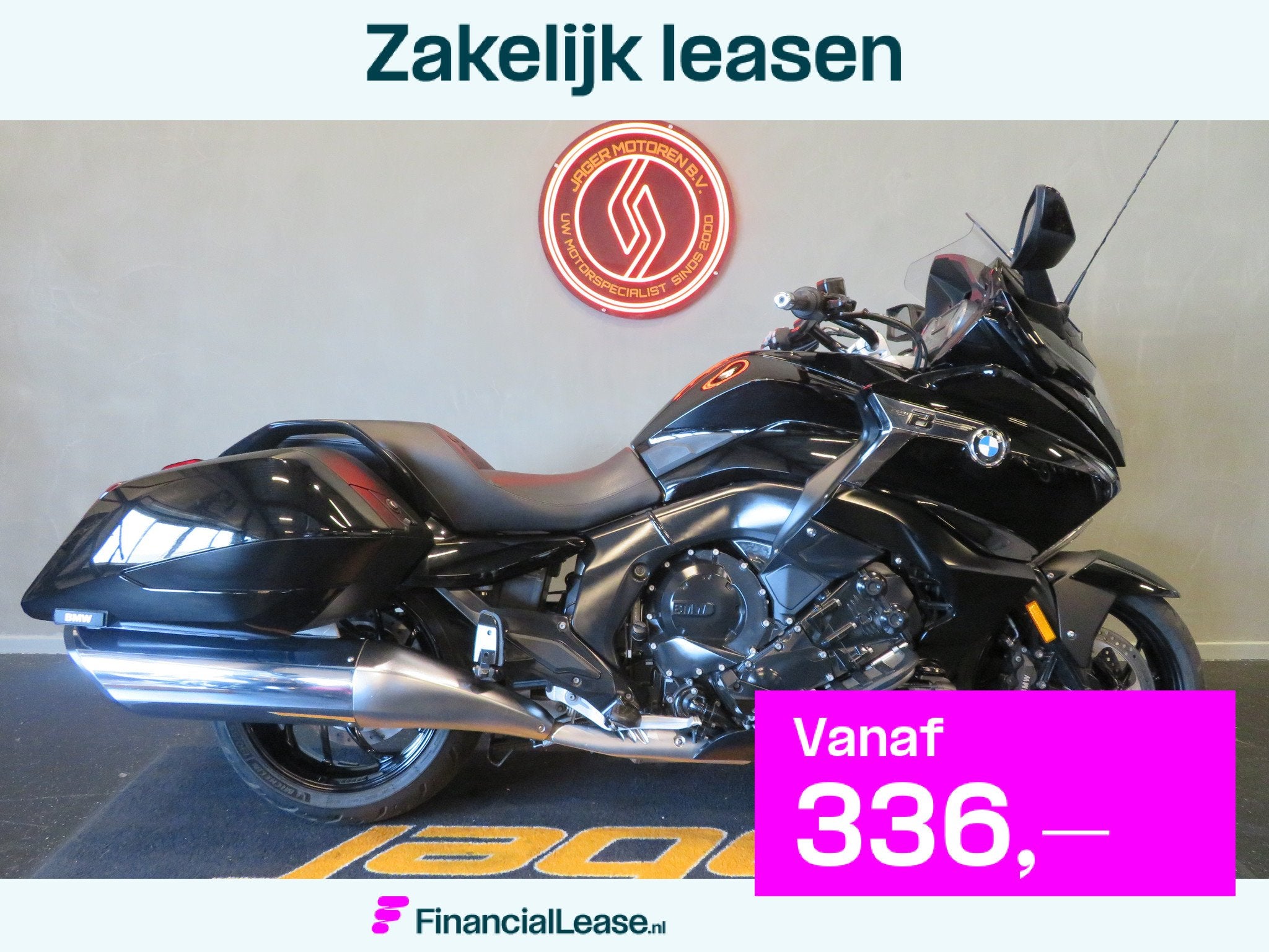 BMW K 1600 B BAGGER ALLES AAN BOORD!, 1600 cc, Bedrijf, Toermotor