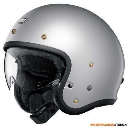Shoei J.O2 Jethelm, Mat Zilver, Motoren, Kleding | Motorhelmen, Nieuw met kaartje, Ophalen of Verzenden