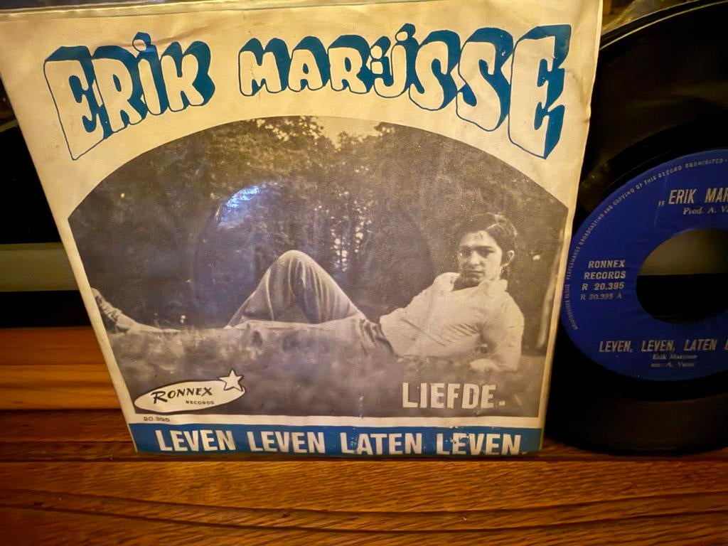 Erik Marijsse - Leven Leven Laten Leven (Vinyl Single), Cd's en Dvd's, 7 inch, Single, Ophalen of Verzenden, Zo goed als nieuw