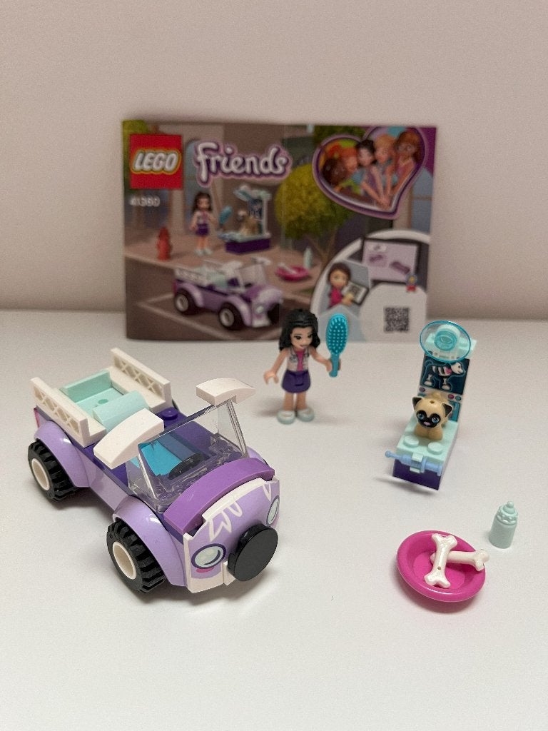 LEGO Friends 41360 Emma’s mobiele dierenkliniek, Lego, Friends, Ophalen of Verzenden, Zo goed als nieuw