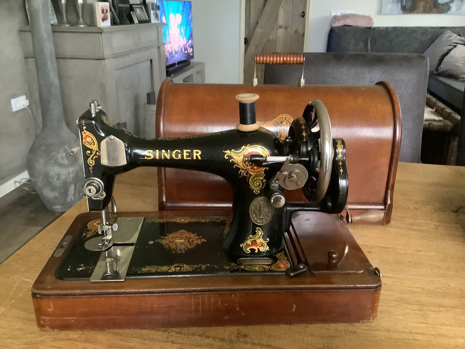 Singer naaimachine zeer nette staat, Ophalen